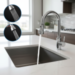 Pulvérisateur de Tension de robinet de cuisine, pivotant à 360 degrés, 3 fonctions, pulvérisateur d&rsquo;évier de cuisine, remplacement de robinet anti-éclaboussures, accessoires d&rsquo;évier