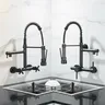 Robinet de cuisine noir
