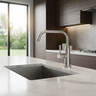 Purificateur d'eau de cuisine en acier inoxydable
