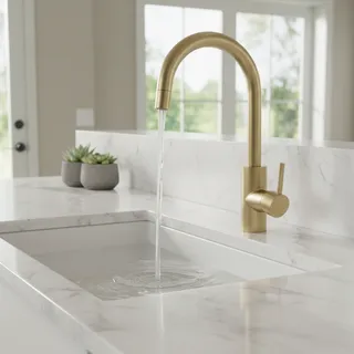 Robinet d'évier à 2 fonctions